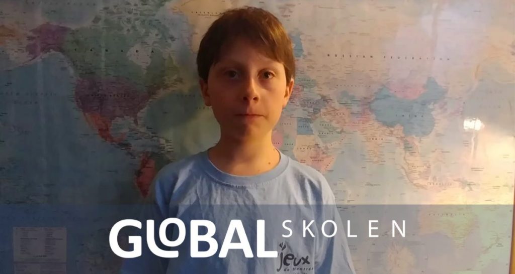 elev Magnus fra Globalskolen