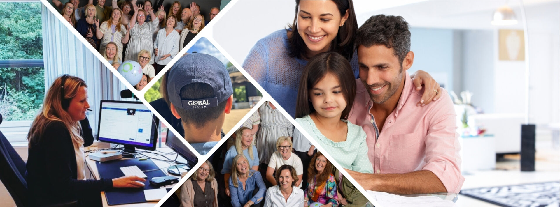 Collage bilder Globalskolen