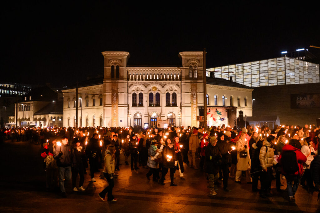 Fakkeltog Nobels Fredspris